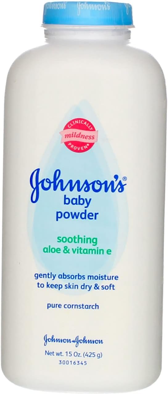 JOHNSON BABY POWDER ALOE W/C 15