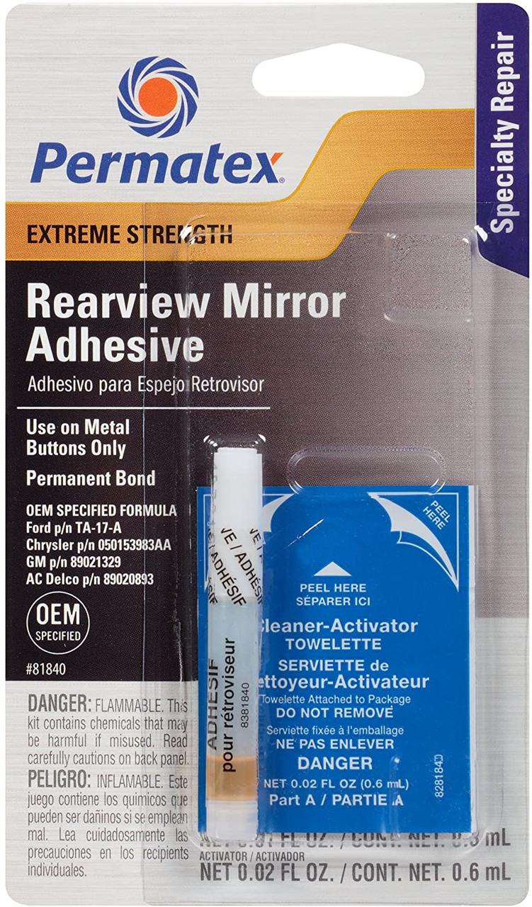 ADHESIVE REARVIEW MIRROR 2PT