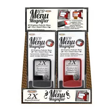 LED MENU MAGNIFIER