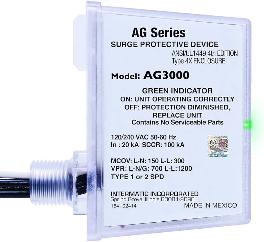 SPD AC SURGE PROTECTOR 120/1240V