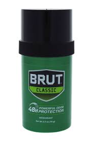 BRUT DEODORANT ROUND SOLID 2.7Z