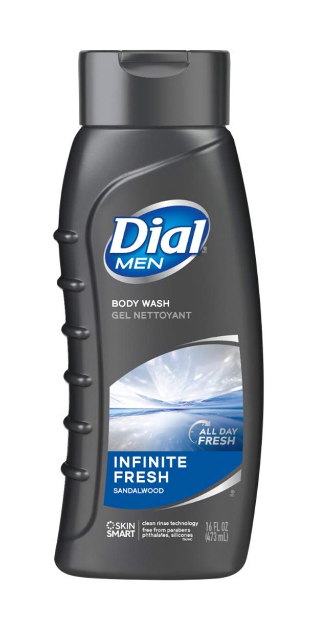DIAL BODYWASH MENS INFINITE 16Z