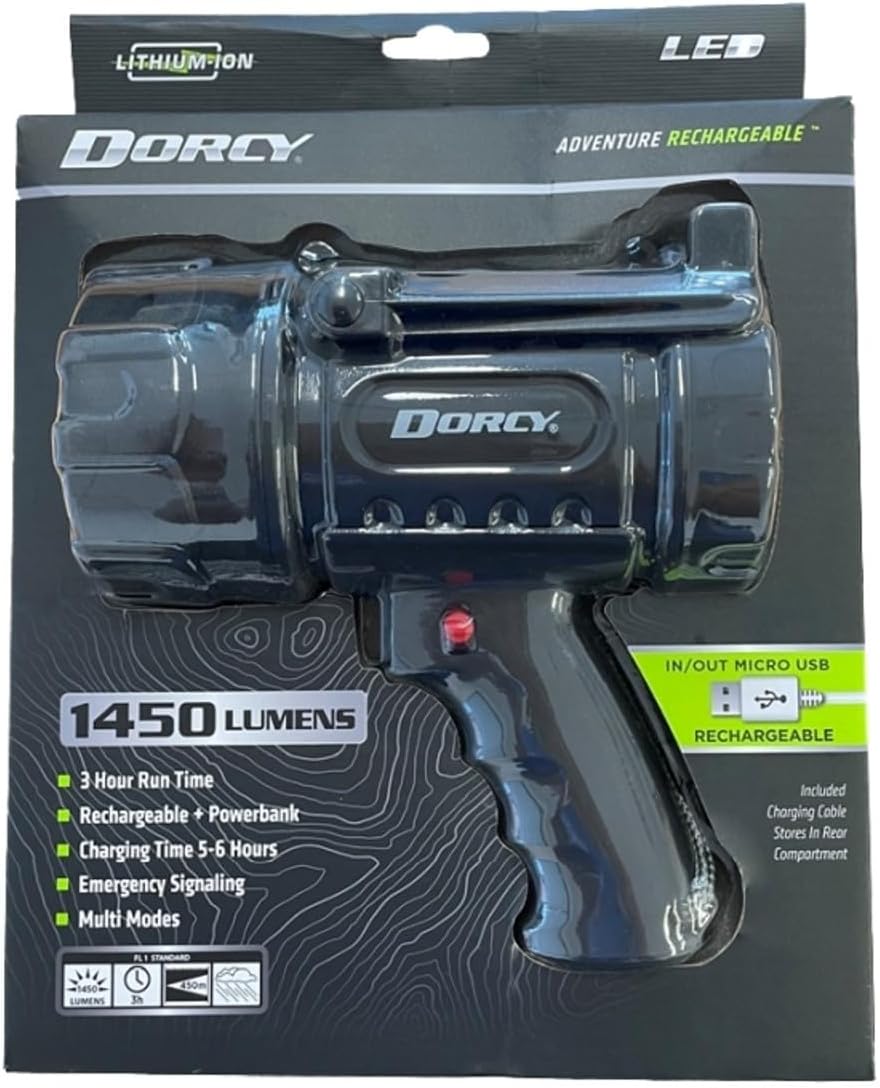 RECHARGE SPOTLITE W/P-BANK 1850L