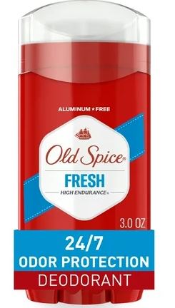 OLD SPICE HE DEOD FRESH 3OZ