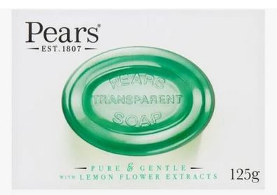 PEARS SOAP OIL CLEAR GREEN 125G
