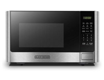 B&D SS MICROWAVE 1.1CF