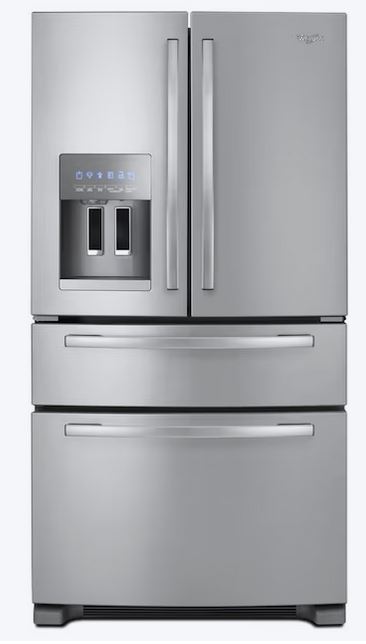 WHIRLPOOL FRENCH DOOR FRIDGE 25C