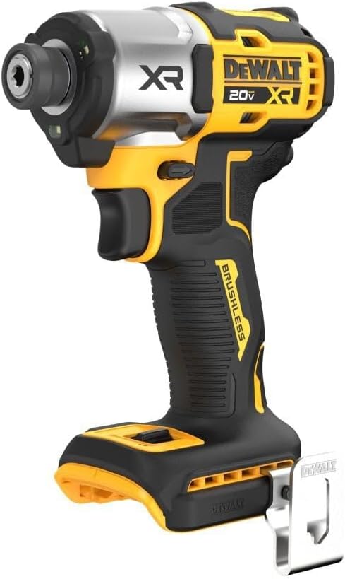 DEWALT 20V MAX XR Impact Driver, Brushless, 1/4"