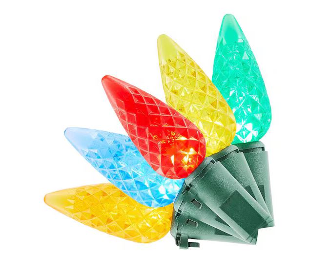 150C MULTICOLOR FACETED LED LIGH