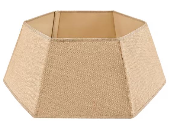 26"TAN BURLAP TREE COLLAR