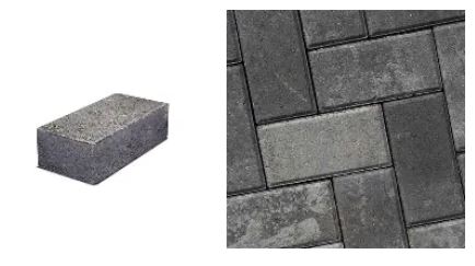 PAVERS HOLLAND GRAY 4X8X2-3/8