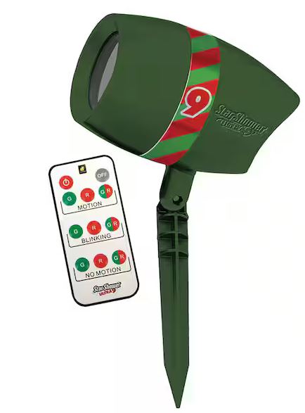 8" CHRISTMAS PROJECT LIGHT W/REM