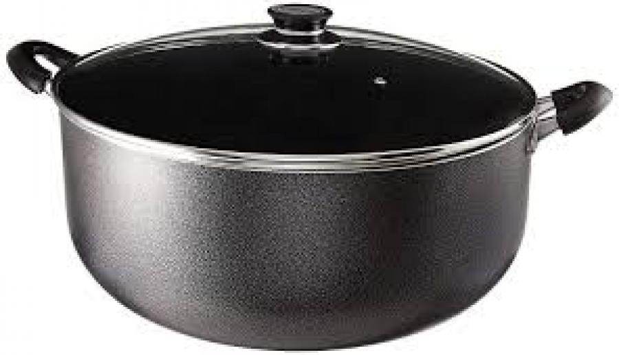 18Qt Non-Stick Sauce Pot W- Lid