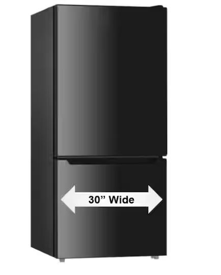 CROSLEY BXM FRIDGE BLK 18CF