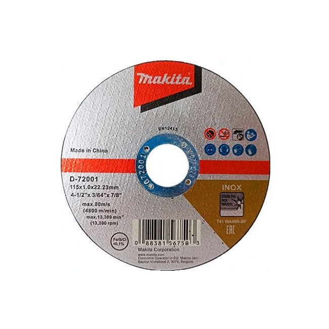 MAKITA METAL FLAT CUT 4 1/2X3/64