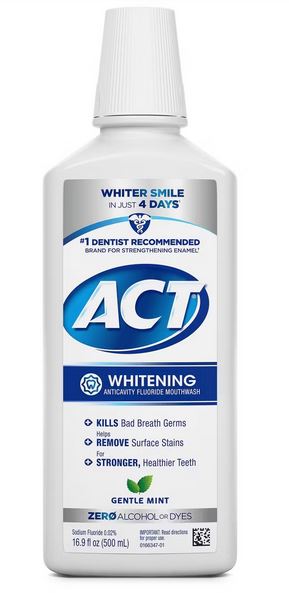 ACT MOUTHWASH WTN GENTLEMINT
