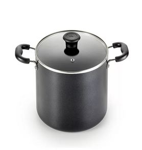 TFAL ESSEN 8QT STOCK POT BLK