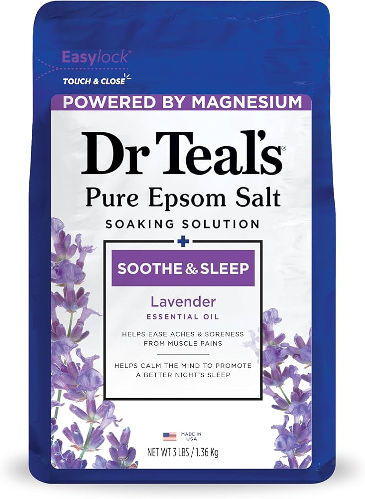 DR TEALS EPSOM SALT LAVENDER 3lb