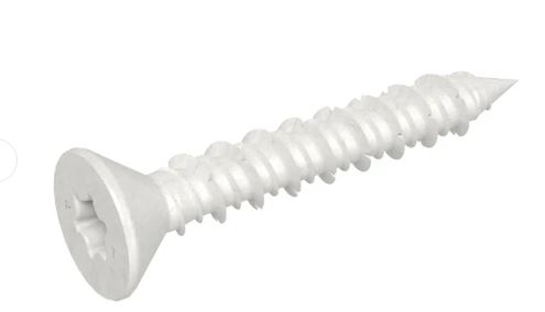 CONCRETE FLAT HD WH 1/4X1 3/4