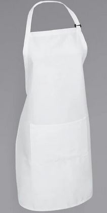 GENESIS BIB APRON WHITE