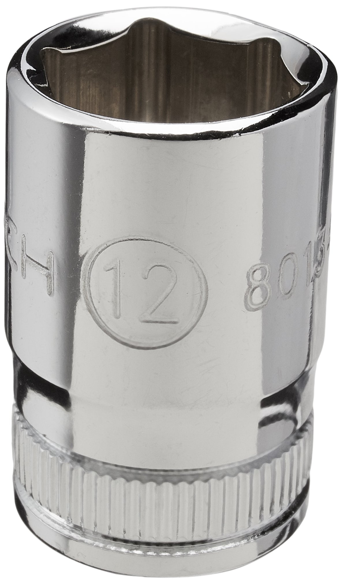 APEX 1/4DR STD SOCKET 12MM 6PT