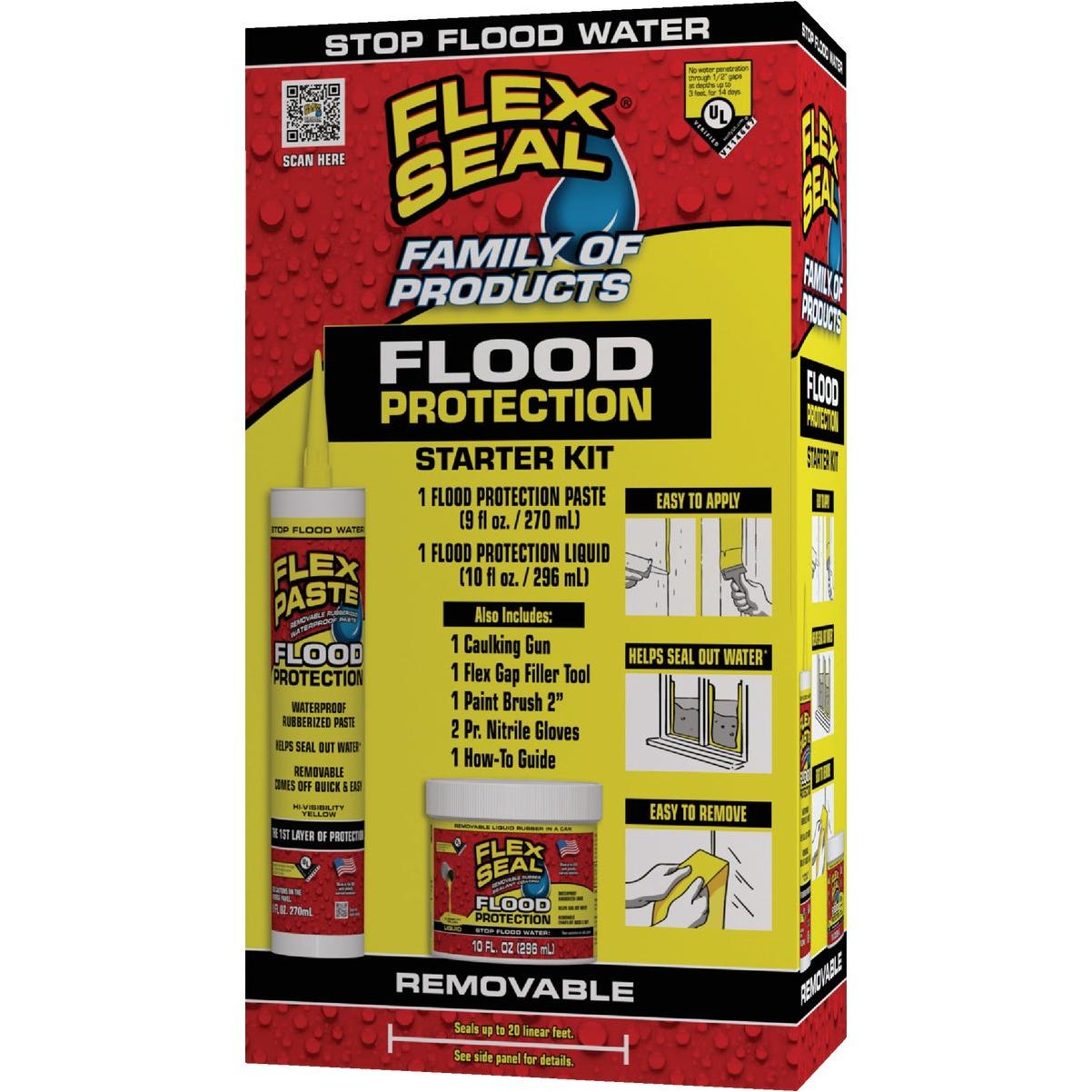 FLEX SEAL Flood Protection Starter Kit Flex Seal Flood Protection Kit is