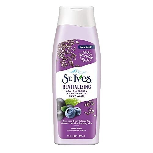 ST IVES BODY WASH DARKCHERRY 22z