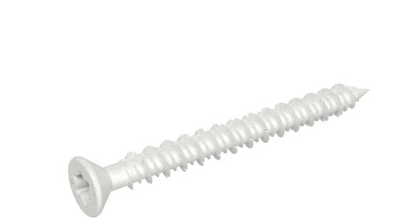 3/16X2-3/4 MASONRY STAR HEAD WHT