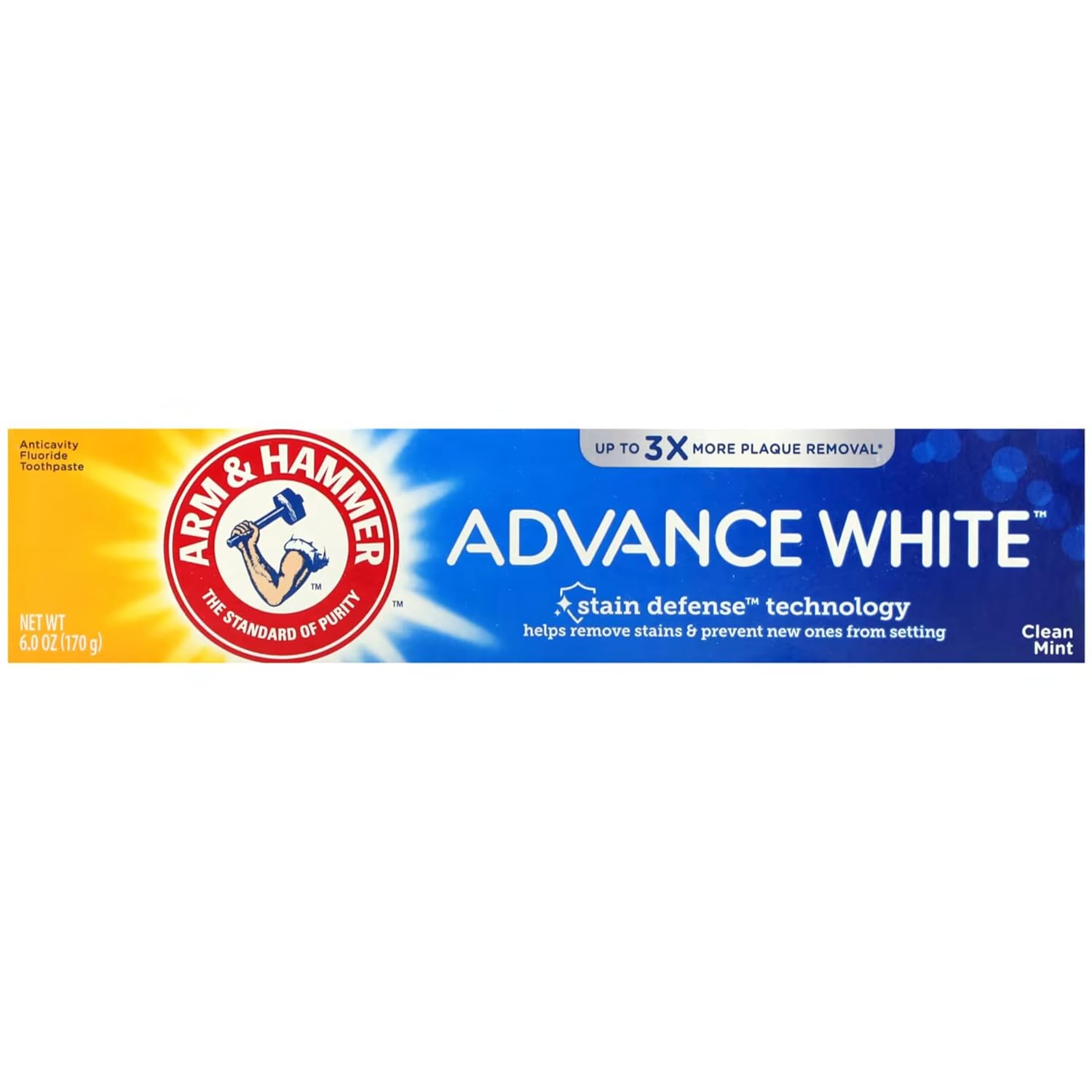 A&H ADV WH DEFEN TOOTHPASTE 4.3Z