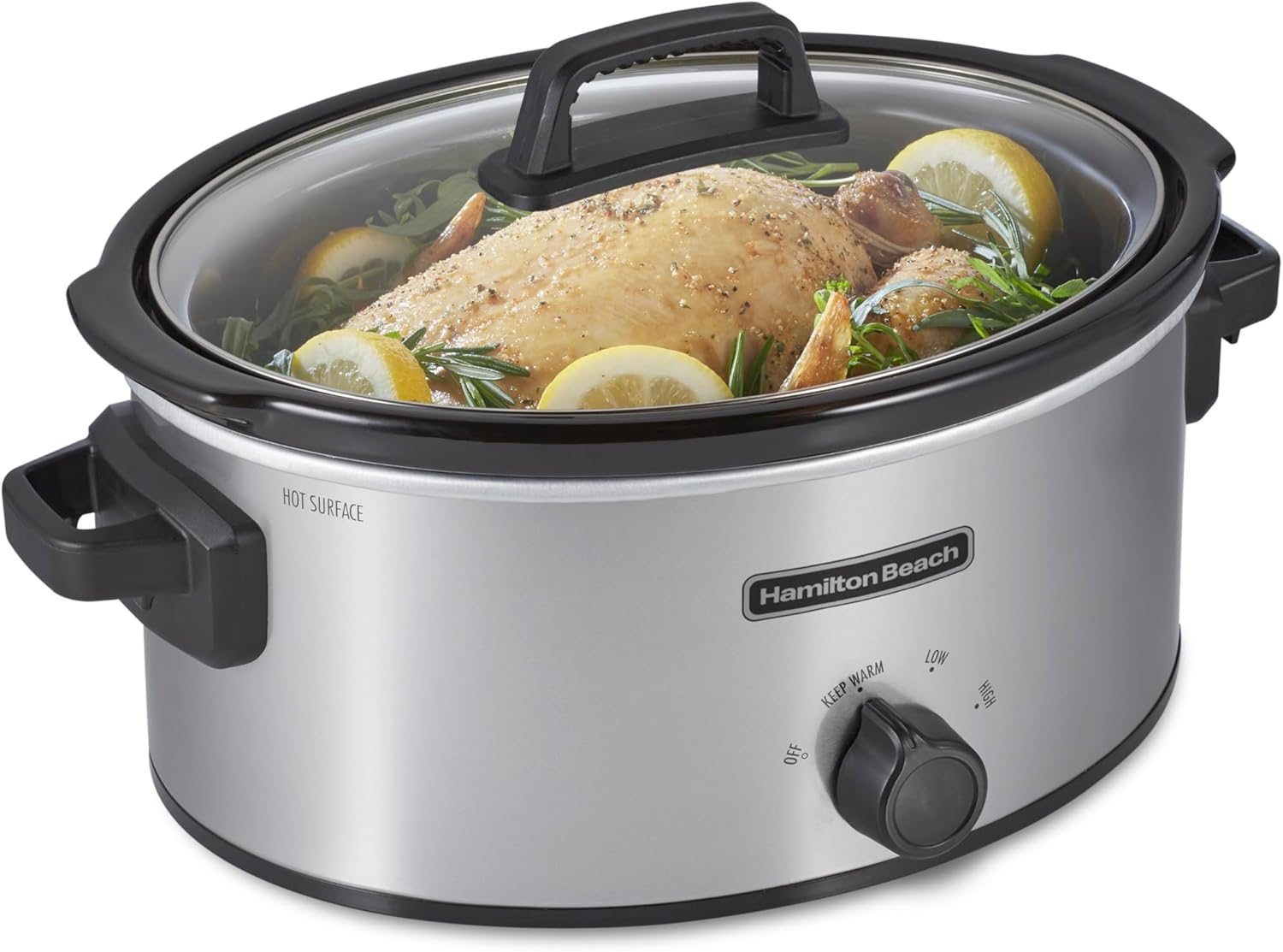 HAMILTON BEACH SLOW COOKER 6QT