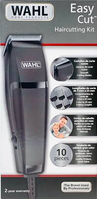 WAHL HAIRCUTTING 10PCS KIT BLACK