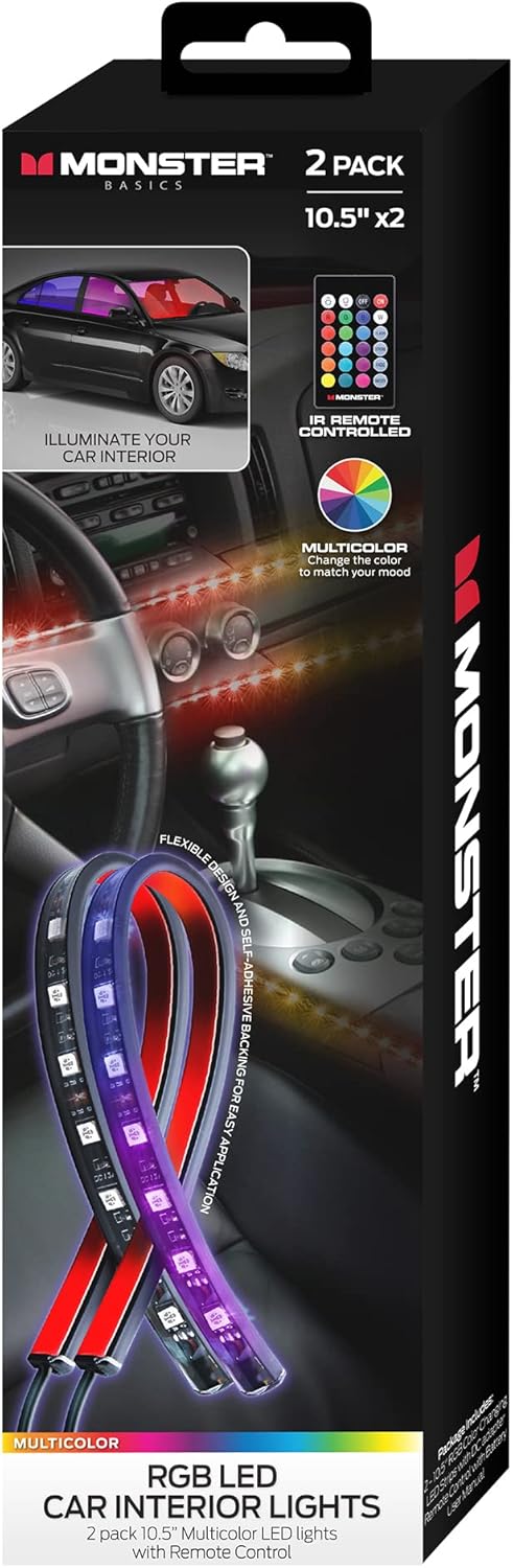 MONSTER LED CAR INTERIOR LIGHTS