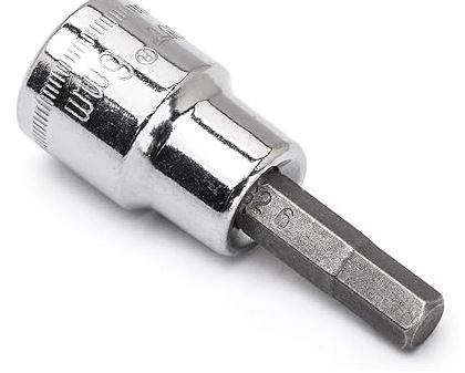 HEX BIT 3/8DR SOCKET 6MM