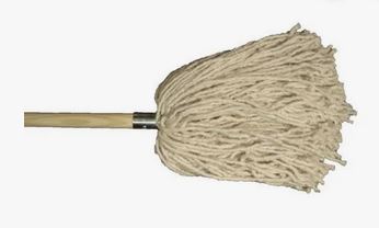 COTTON DECK MOP #12 W/HANDLE