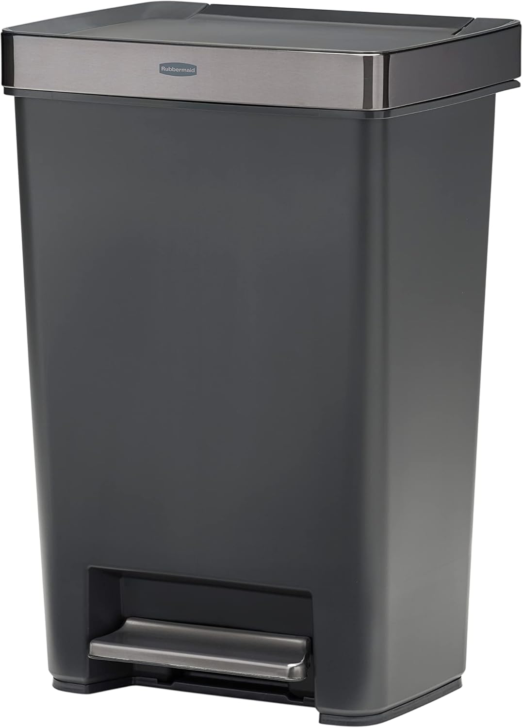 WASTEBASKET STEP ON 13GAL
