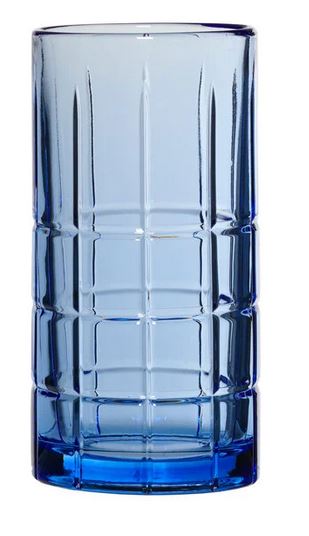 MANCHESTER 16oz CSTL BLUE GLASS