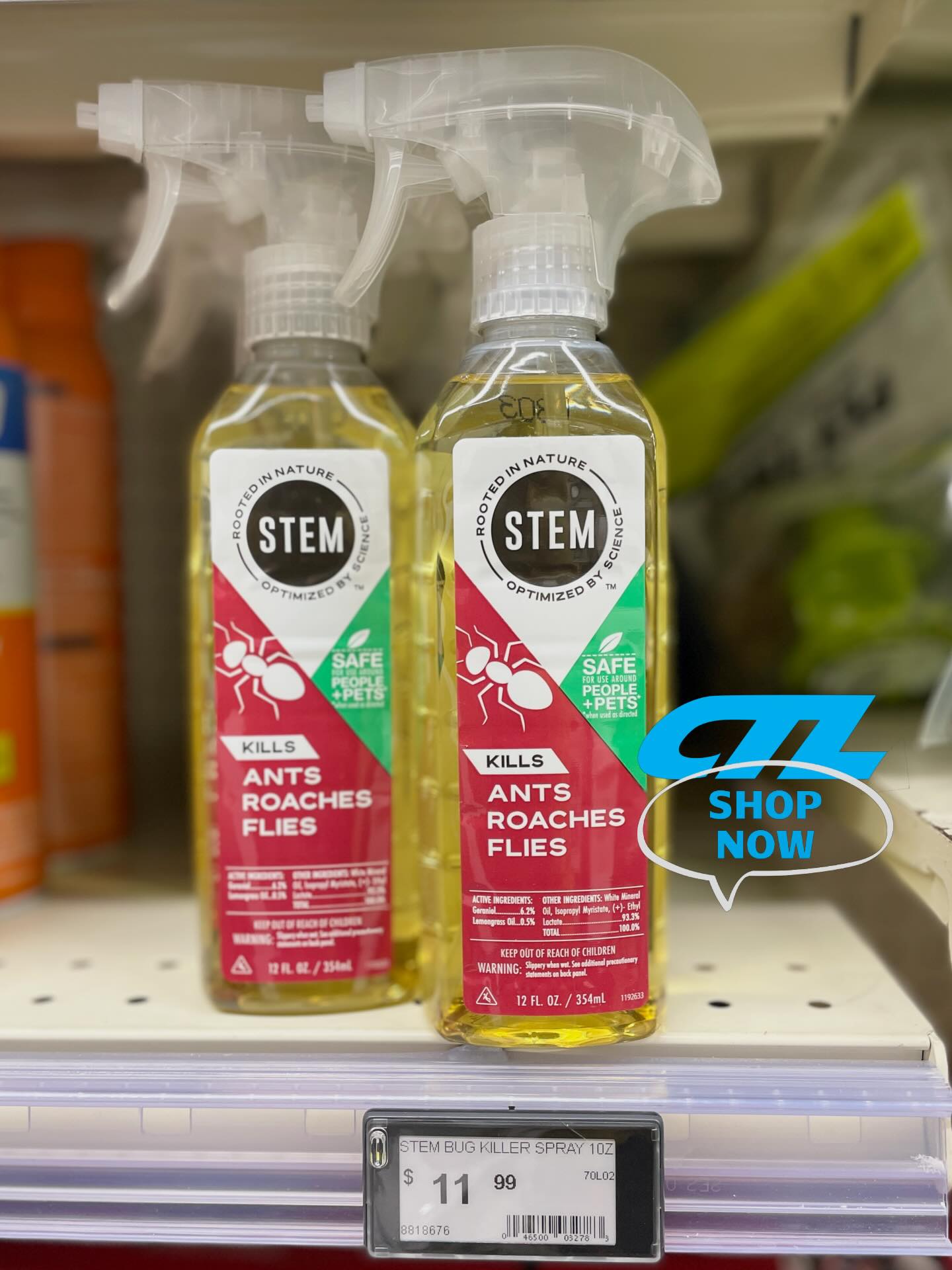 STEM BUG KILLER SPRAY 10Z