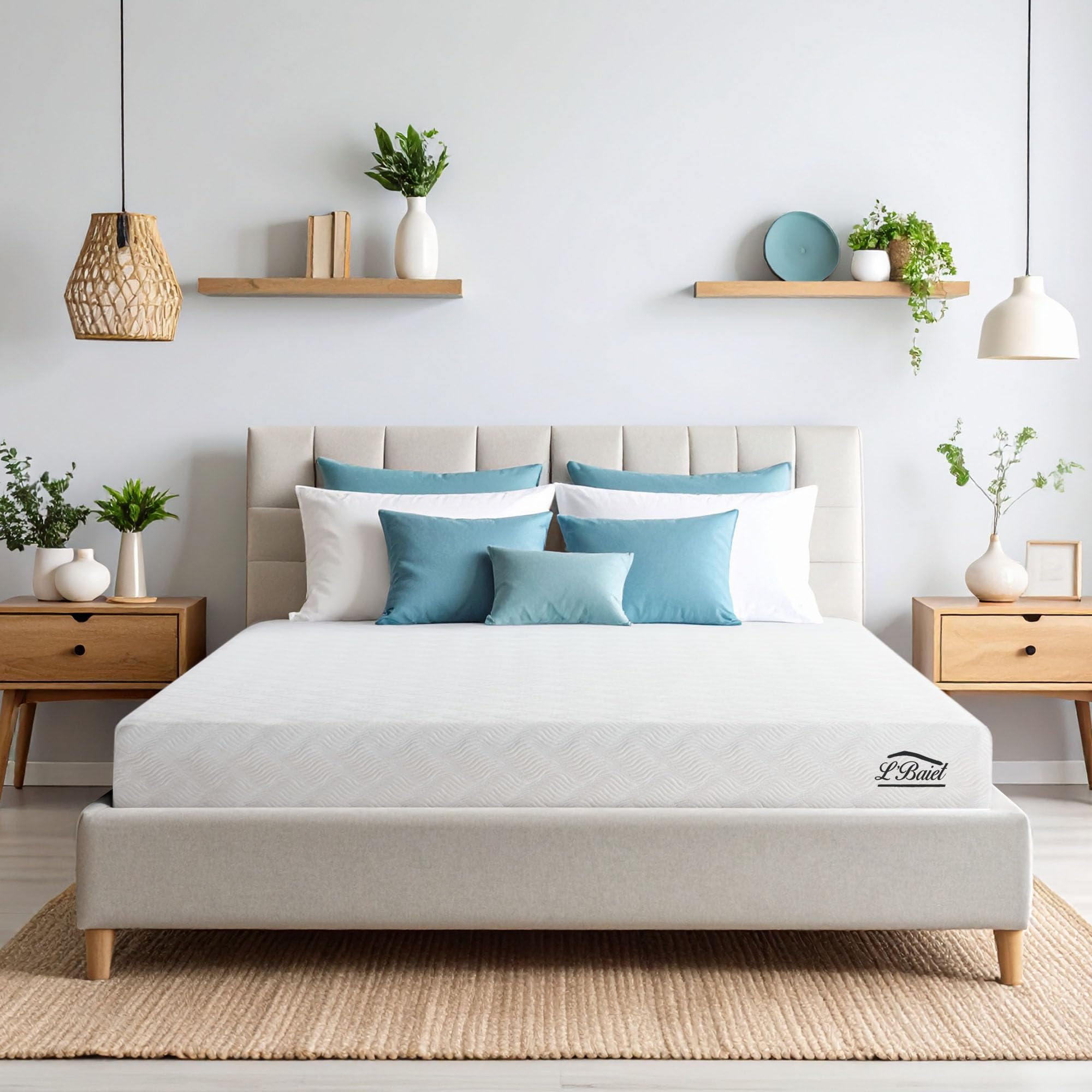 12"GEL MEMORY FOAM MATTRESS FULL