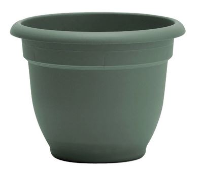 PLANTER RND LIVING GREEN 8"
