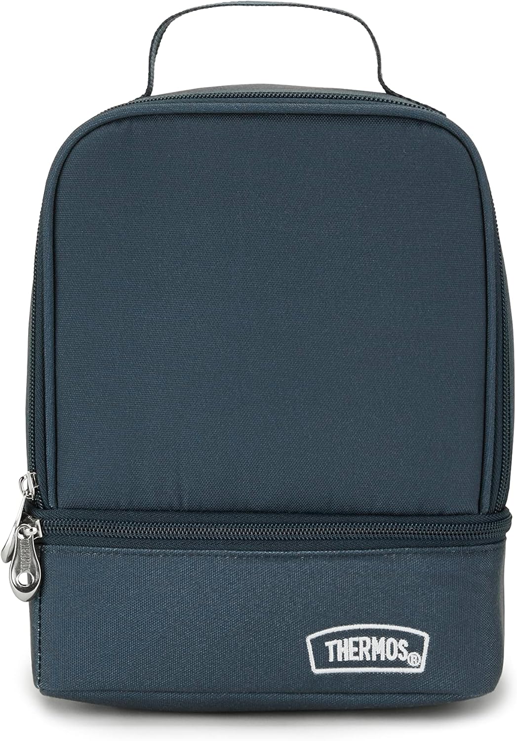 INSULATED DUAL LUNCH KIT BLUE