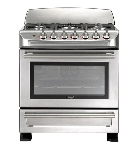 PREMIUM SS GAS STOVE 5BURNER 30"