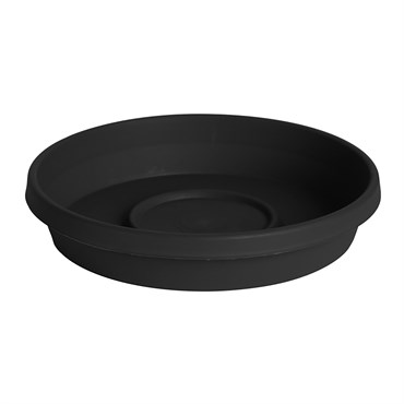 SAUCER TERRA BLACK 12"