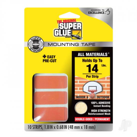 SUPERGLUE MOUNTING TAPE CLEAR