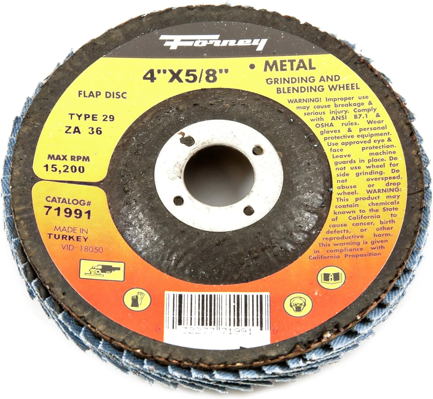 DISC FLAP TYP29 60GRT 4X5/8IN
