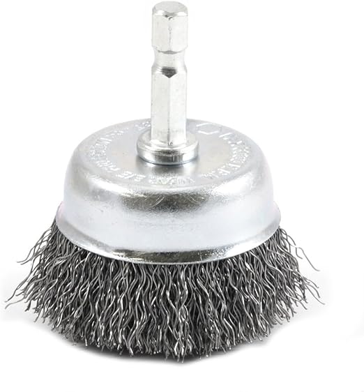 BRUSH CUP CRIMPD WIRE 2X.012IN