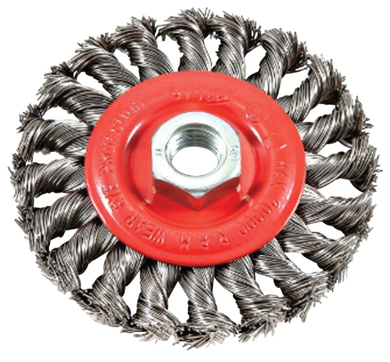 BRUSH WIRE WHEEL KNOT 4X.012IN