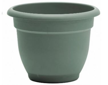 PLANTER RND LIVING GREEN 12"