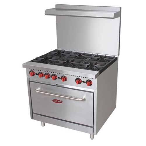 COMMERCIAL GAS RANGE 6B ENTREE