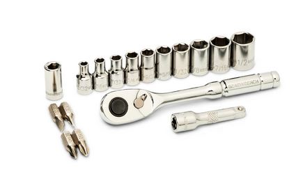 MECHANICS TOOL SET SAE 1/4IN