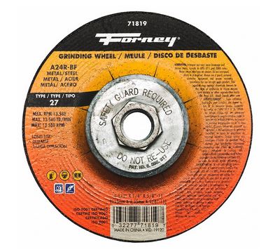 WHEEL GRINDING 4.5X.25X5/8-11